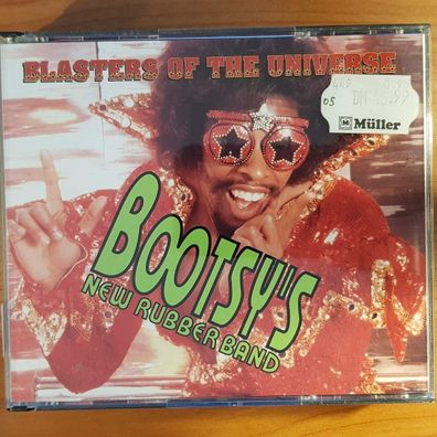 BOOTSY'S NEW RUBBER BAND blasters of the universe DISQUE AMERIC NM/EX