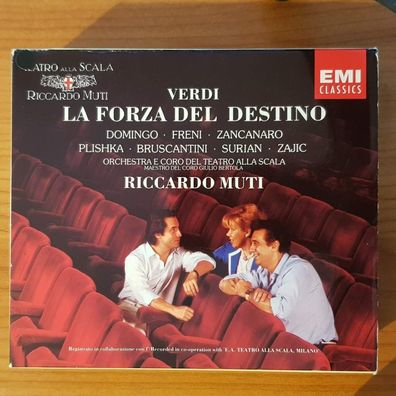 Riccardo MUTI verdi - la forza del destino SLIP EX/EX (3CD, Classics)