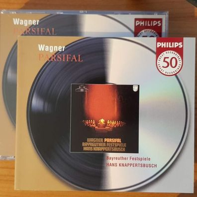 HANS Knappertsbusch richard wagner - parsifal SLIP REM UML Germany NM/EX (4CD)