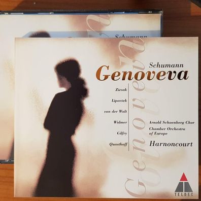 Nikolaus Harnoncourt schumann genoveva SLIP WME Germany NM/EX (Doppel-CD)
