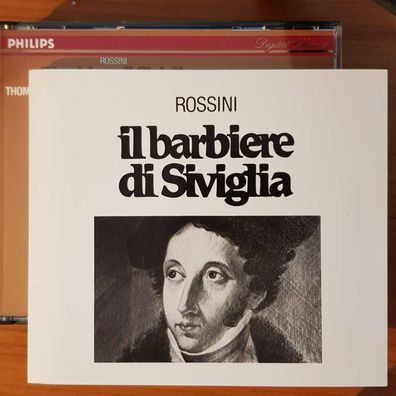 SIR Neville Marriner rossini il barbiere di siviglia SLIP FULL SILVER PMDC EX/EX