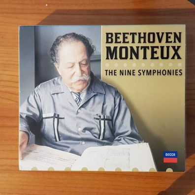 PIERRE Monteux beethoven the nine symphonies SLIP REM NM/EX (6CD, Classics)
