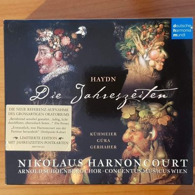 Nikolaus Harnoncourt haydn die jahreszeiten SLIP NM/EX (Doppel-CD, Classics)