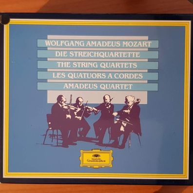 Amadeus-quartett mozart die streichquartette SLIP Germany NM/EX (6CD, Classics)