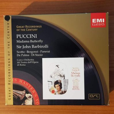 SIR JOHN Barbirolli puccini madama butterfly SLIP REM EX/EX (Doppel-CD)
