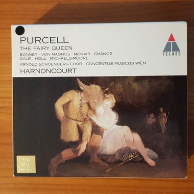 Nikolaus Harnoncourt purcell the fairy queen SLIP WME Germany NM/EX (Doppel-CD)