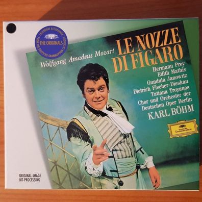 KARL BÖHM mozart - le nozze di figaro SLIP REM PMDC Germany EX/EX (Doppel-CD)