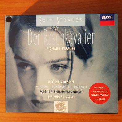 GEORG SOLTI strauss - der rosenkavalier SLIP REM UML Germany NM/EX (3CD)