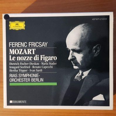 FERENC Fricsay mozart - le nozze di figaro SLIP FULL SILVER REM PMDC VG+/EX