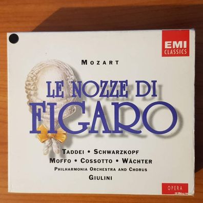 CARLO MARIA Giulini moazrt - le nozze di figaro SLIP REM Holland VG+/EX