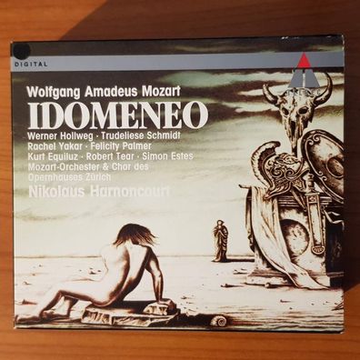 Nicolaus Harnoncourt mozart - idomeneo SLIP WGER NM/EX (3CD, Classics, TELDEC)