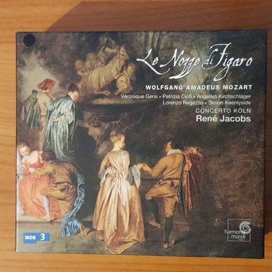 RENÉ JACOBS mozart - le nozze di figaro DIGI/BOX SACD Sonopress Germany NM/EX