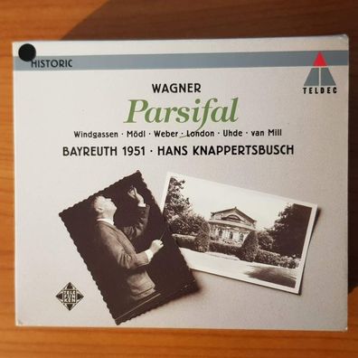 HANS Knappertsbusch wagner parsifal - bayreuth 1951 SLIP REM NM/EX (4CD)