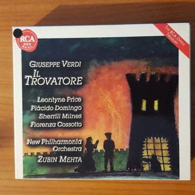 ZUBIN MEHTA verdi - il trovatore SLIP REM NM/EX (Doppel-CD, Classics)