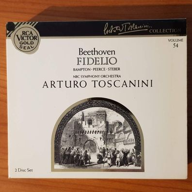 ARTURO Toscanini beethoven - fidelio SLIP REM Sonopress NM/EX (Doppel-CD)