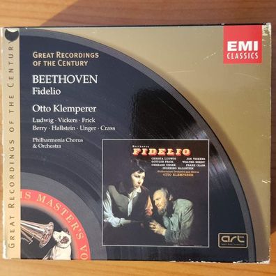 OTTO Klemperer beethoven - fidelio SLIP REM EMI UDEN NM/EX (Doppel-CD, Classics)