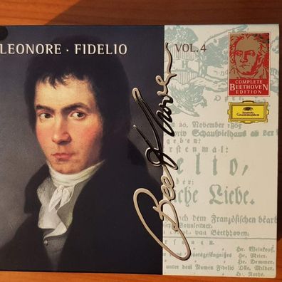 Claudio ABBADO beethoven - leonore · fidelio SLIP NM/EX (4CD, Classics, DG)