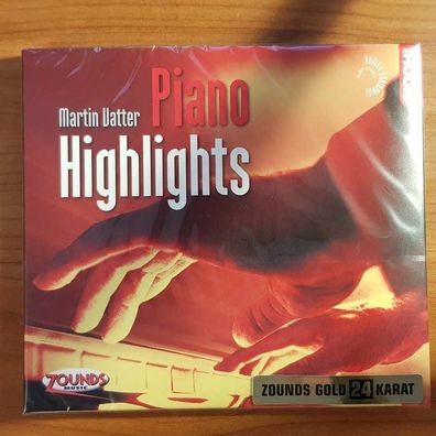 MARTIN VATTER piano highlights DIGI 24K GOLD NEU OVP (CD Album, Pop, Zounds)