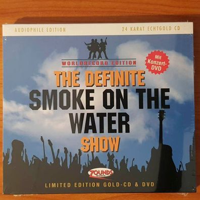 Various the definitive smoke on the water show 24K GOLD NEU OVP Limited