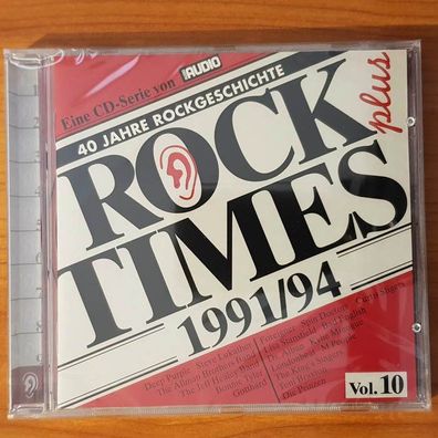 Various audio rock times plus vol. 10 1991/94 NEU OVP (CD Album, Pop, Zounds)