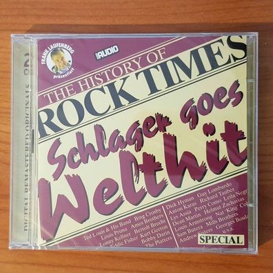 Various audio rock times history schlager goes welthit NEU OVP (CD Album)