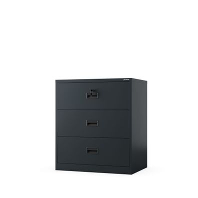 Aktenschrank aus Metall in Anthrazit: SARA XL V3, 900 x 1020 x 600 mm
