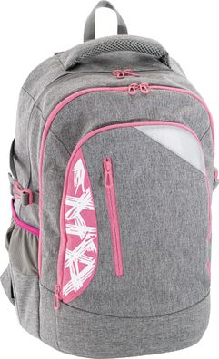 Eberhard Faber 577639 Schulrucksack X-Style Pastell Altrosa Rucksack