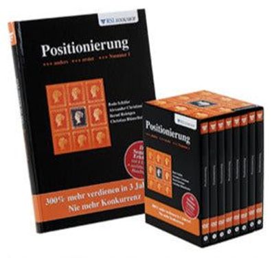 Positionierung GOLD Edition, 8 DVDs und das Praxishandbuch – mit über 200 Seiten. Bod