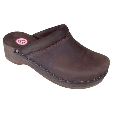 Berkemann Clog Soft Toeffler braun Leder Gr. 2,5 - 13 00412-481