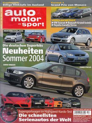 auto motor und sport 12/ 2006 Supersportwagen, Mercedes, Ford, Opel, Renault