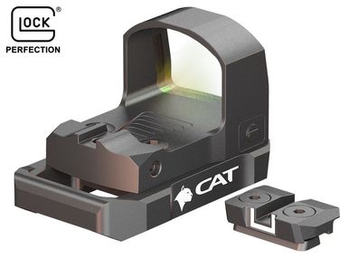 CAT SM2 Gen2 EVO Magnetmontage für Glock 43/43X mit Red Dot 3 MOA