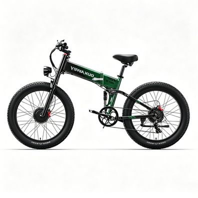 Dukawey BST-6 26"faltbares offroad elektrofahrrad,48V17.5ah,1000W Doppelmotoren,120km