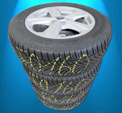 Winterräder Satz Ford Edge Bridgestone LM005 235 60 18 auf Ford original Alu RDK