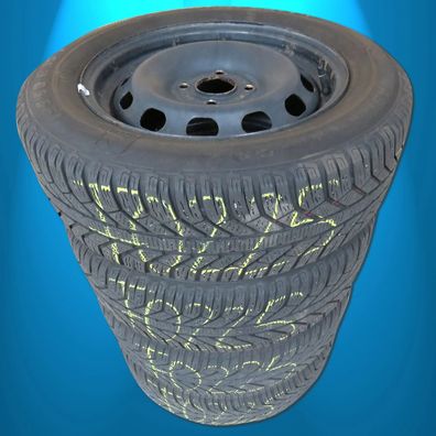 Winterräder Ford Fiesta ab 2017 Semperit MaGr2 195 60 15 FORD Stahl + RDKS gebr