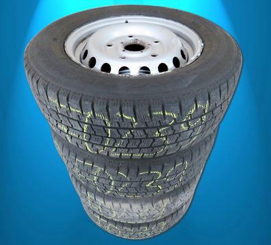 Winterräder Satz Ford Transit Tourneo Custom 2013 GoodYear UG 215 65 15 Stahl g