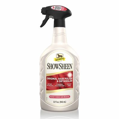 Absorbine Show Sheen, Showring Shine, Hair Polish & Detangler, 950 ml
