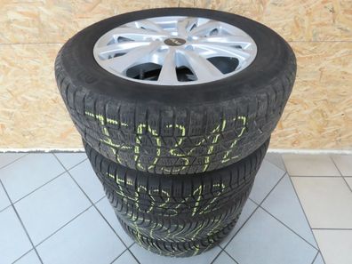 Winterräder Ford Focus ab 2018 Michelin+conti 205 60 16 OXXO Alu silber + RDKS