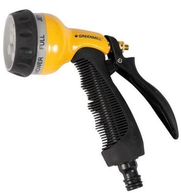 Gartenbrause Metall Multibrause Für Gartenschlauch Pflanzen Sprühpistole 7in1