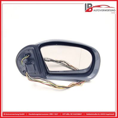 Außenspiegel RE 8 + 9 PIN Elek. einKlappbar A2118100221 Mercedes E-KLASSE S211 E320
