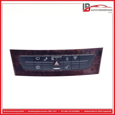 Schalterleiste Warnblinker A2118214458 Mercedes E-KLASSE S211 E220 CDI Mercedes