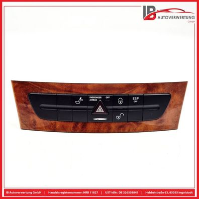 Schalterleiste Warnblinker 2118210658 Mercedes E-KLASSE W211 E200 CDI