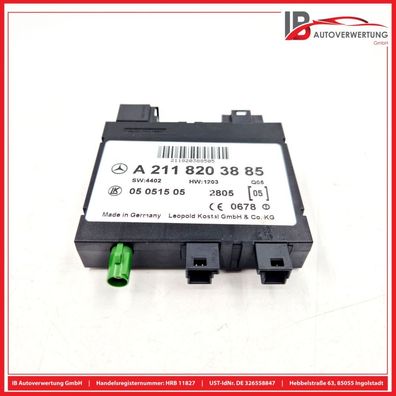 Steuergerät Keyless-go A2118203885 05051505 Mercedes E-KLASSE S211 E320 CDI LK