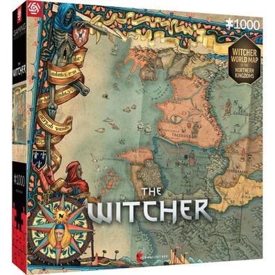 Good Loot Puzzle The Witcher 3 The Northern Kingdoms 1000pcs