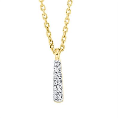 Luna Creation - 4M241G8-2 - Collier - Damen - 750GG - mit Brillanten - 42 + 3cm