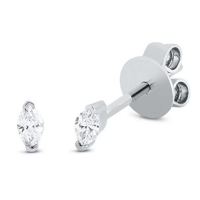 Luna Creation - 2R153W8-5 - Ohrstecker - Damen - 750WG - mit Diamanten