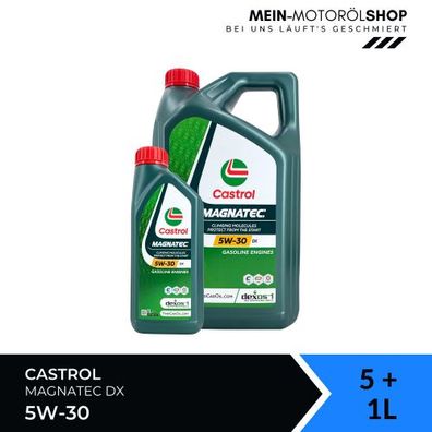 Castrol Magnatec 5W-30 DX 5 + 1 Liter
