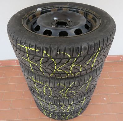 Winterräder Ford Fiesta 2008 bis 14 LASSA Snoways 195 50 15 Stahlfelge