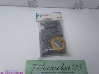Viessmann 4195 / Tunneloberleitungsset / 10 Masten / 3 m Fahrleitungsband / OVP