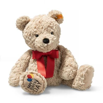 Steiff Teddybär Jimmy 35cm Happy Birthday beige 114069 Geburtstag