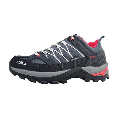 CMP Rigel Low WP 3Q54456 - 76UC Blau charcoal/white/Pink 76UC